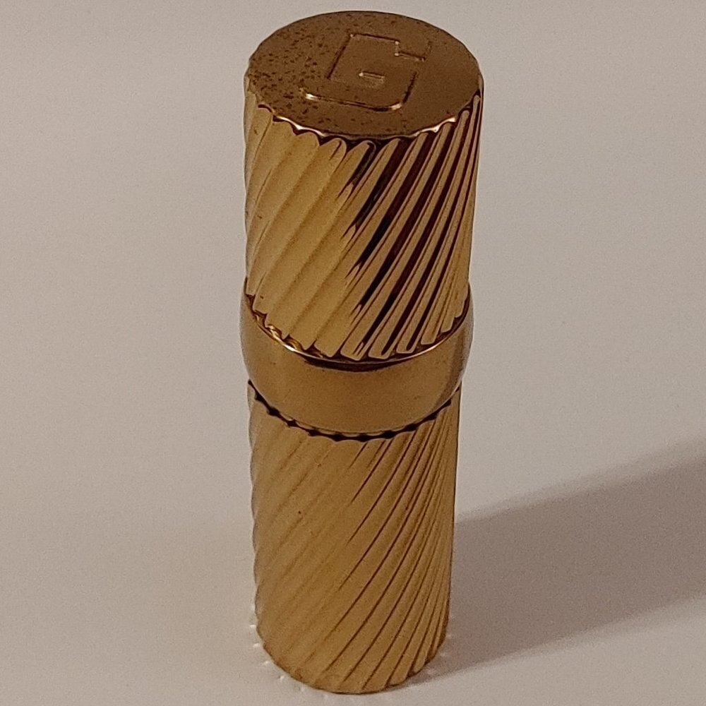Rare Vintage LE DE GIVENCHY Atomizer Metal Gold Tone Holds 100ml Made in France